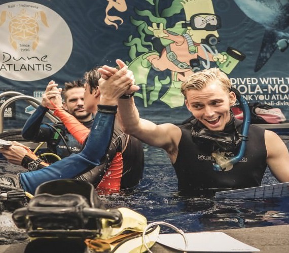 More Than 150 Professional Divers Were Certificated In 2018