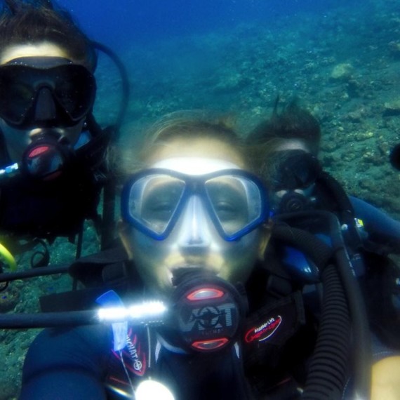 Try Diving Of Our Interns In Tulamben | Atlantis Bali Diving