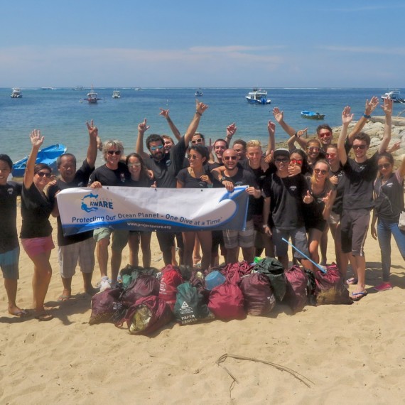 A Successful Clean Up in Sanur | Atlantis Bali Diving