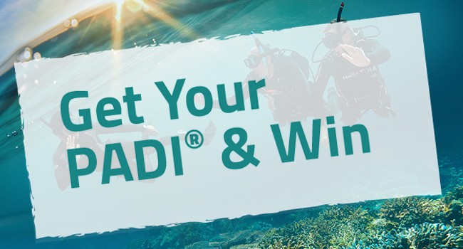 Get Your PADI & Win | Atlantis Bali Diving