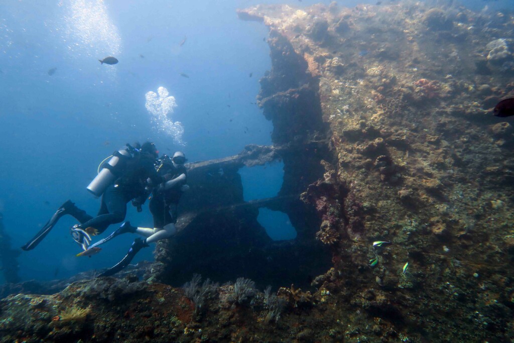 Dive site Tulamben, USAT Liberty Wreck